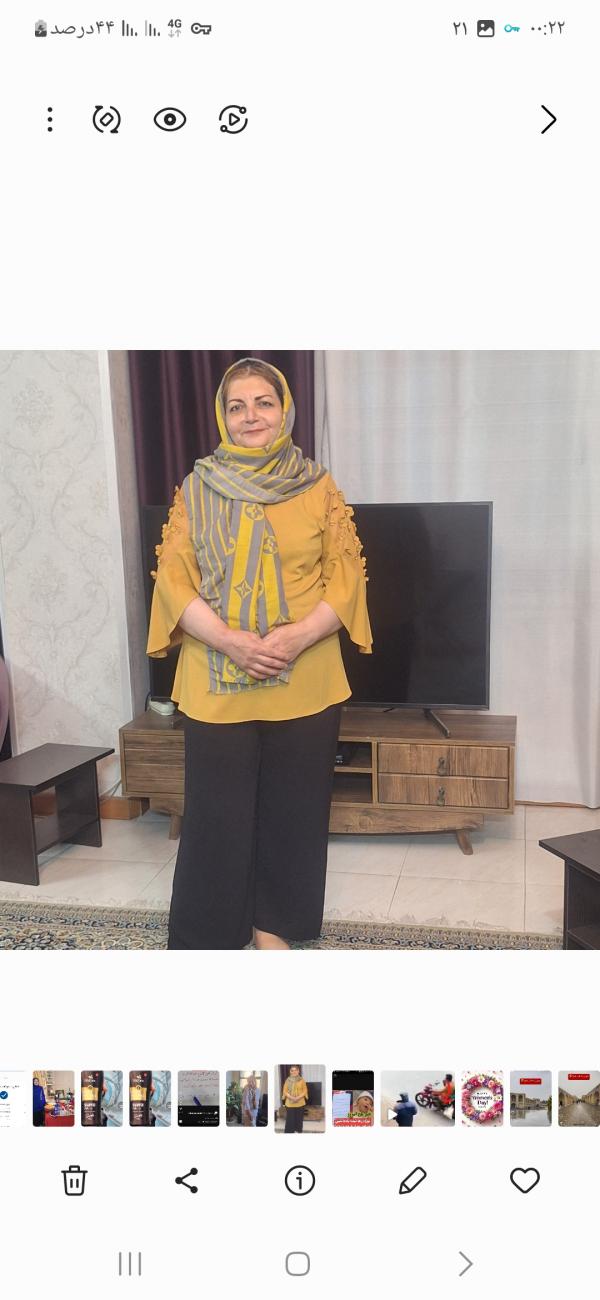 تصویر پروفایل مرضیه در سایت همسریابی آغاز نو تصویر پروفایل مرضیه